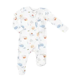 2-Way Zipper Footie - Cute Ocean by Angel Dear