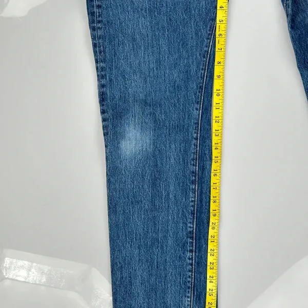 501 Levis Jeans - 31W 29L Blue Cotton