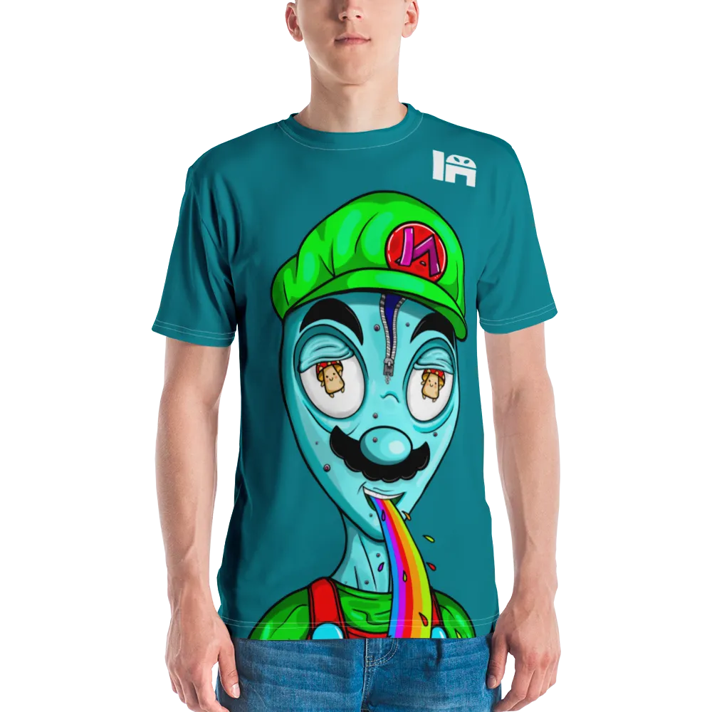 Alien #0019 by inkink Shivadelic - ALL OVER t-shirt