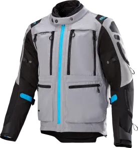 ALPINESTARS Ardent 3in1 Adventure Touring Jacket - Gray/Black/Blue - Large 3204423-9117-L