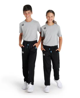 Arena Team Junior Solid Knit Poly Track Pants - Black