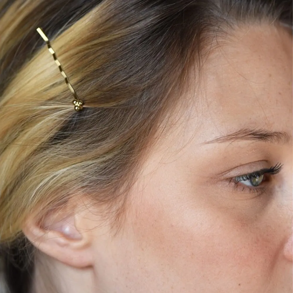 Astoria 24k Gold Gilded Hair Slide
