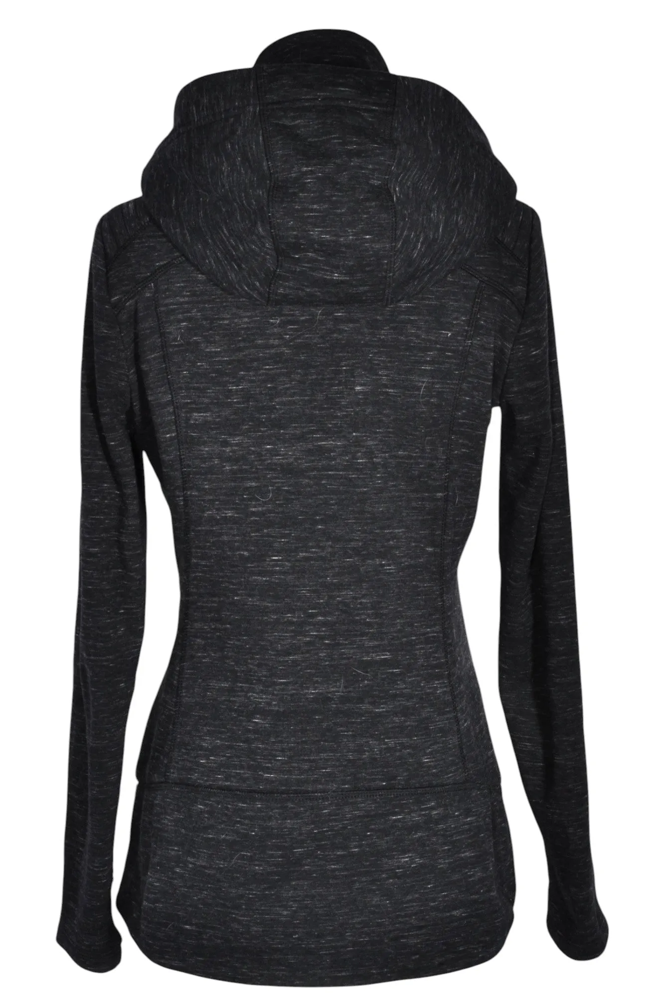 ATHLETA Women Hooded Jackets Regular fit in Black - M