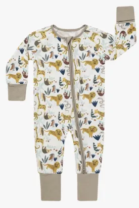 Bamboo Sleeper Pajamas - Jungle Friends