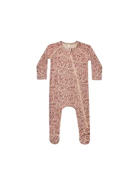 Bamboo Zip Footie | Flower Field