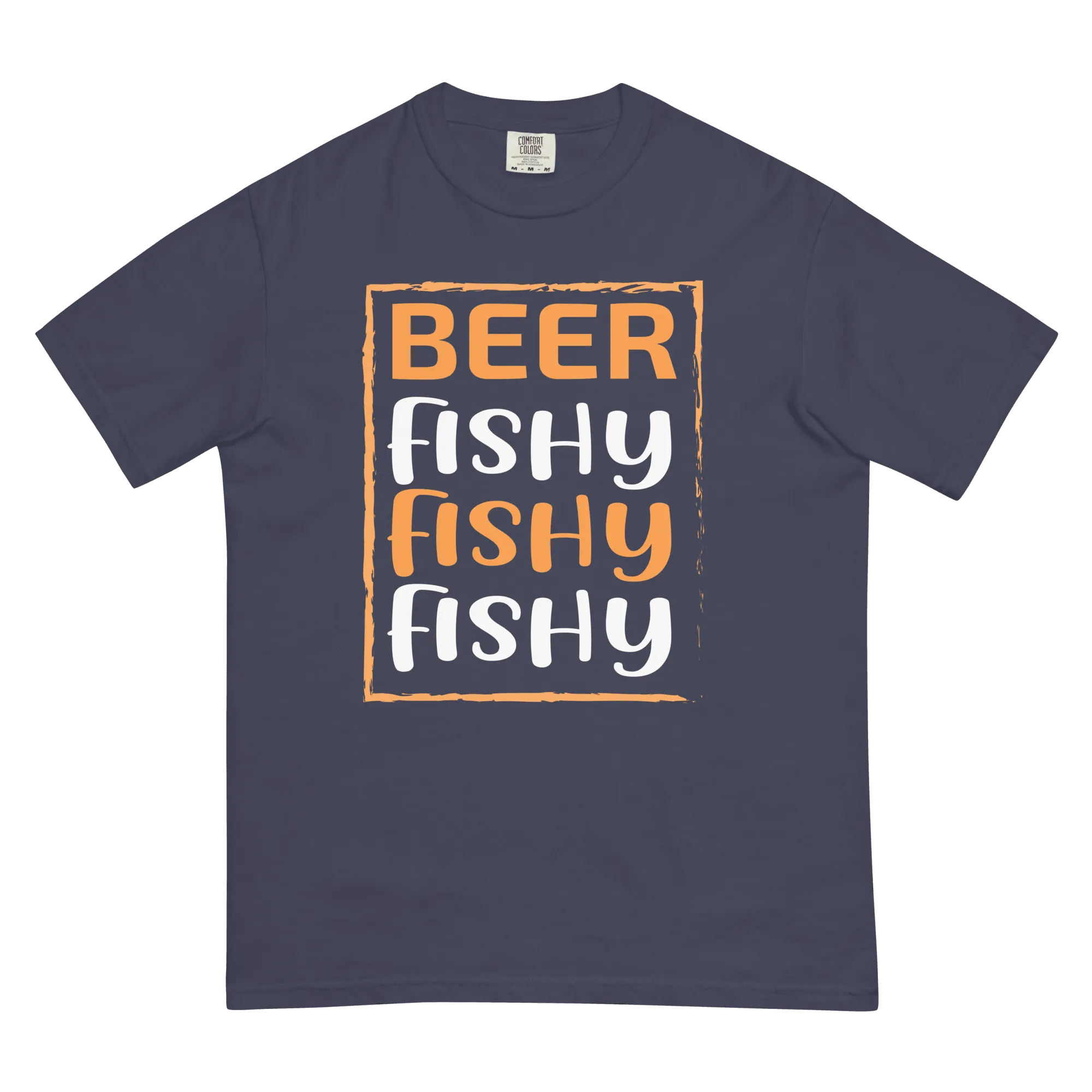 Beer Fishy Unisex  Heavyweight T-shirt