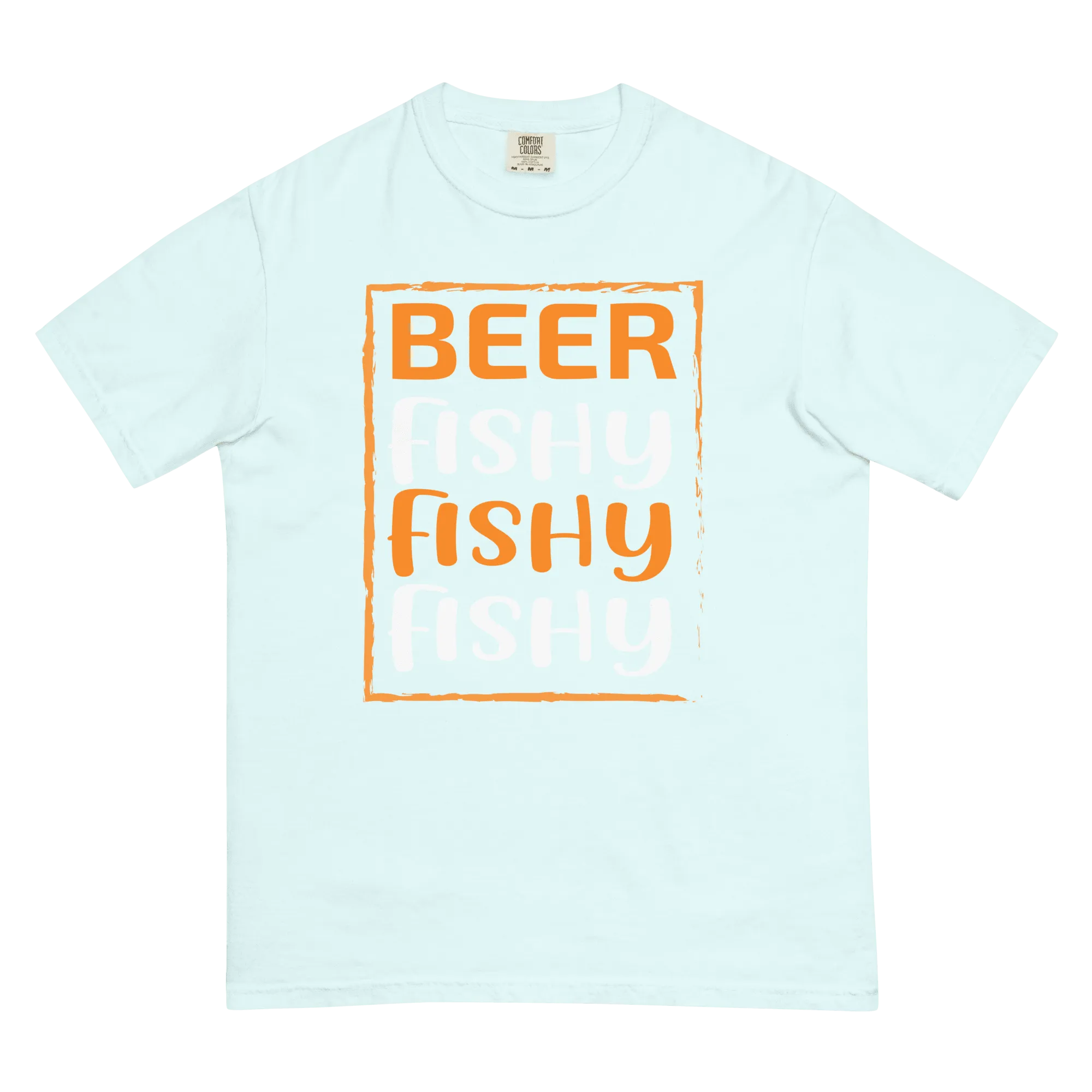 Beer Fishy Unisex  Heavyweight T-shirt