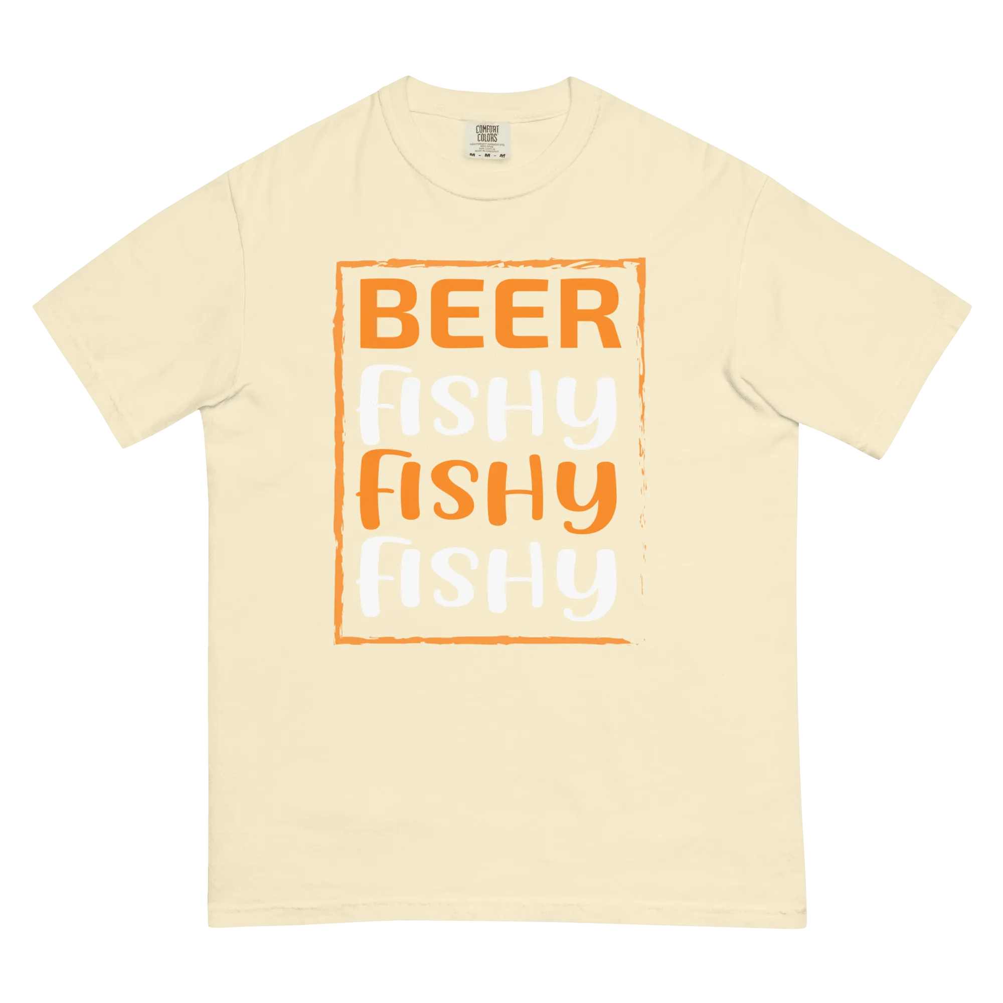Beer Fishy Unisex  Heavyweight T-shirt