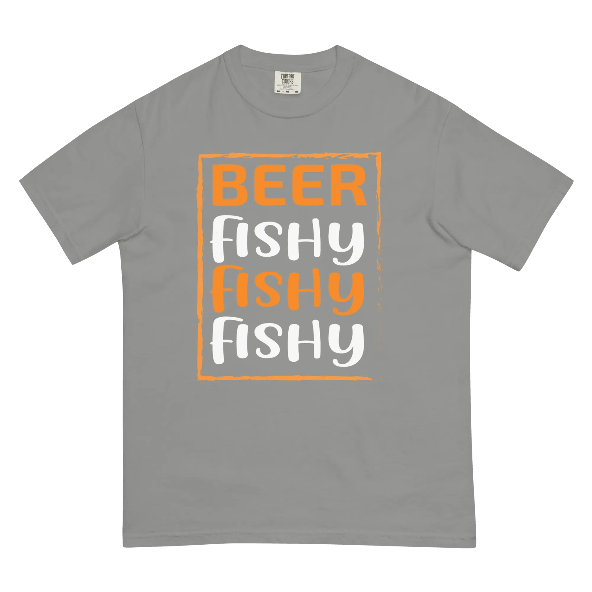Beer Fishy Unisex  Heavyweight T-shirt