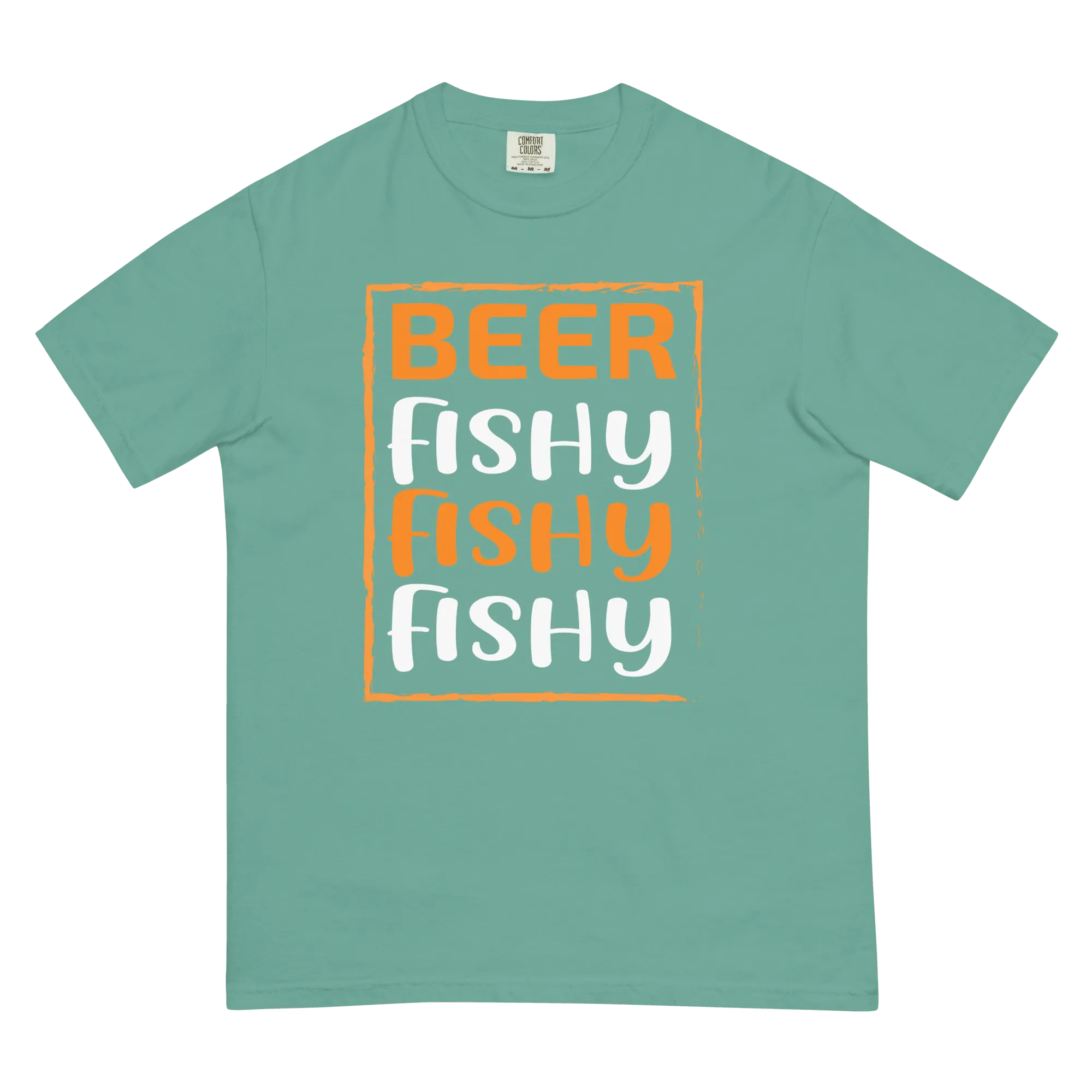 Beer Fishy Unisex  Heavyweight T-shirt