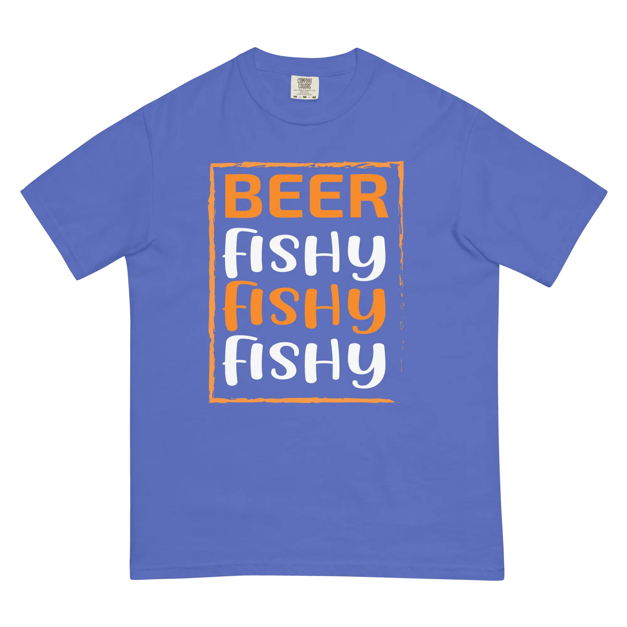 Beer Fishy Unisex  Heavyweight T-shirt
