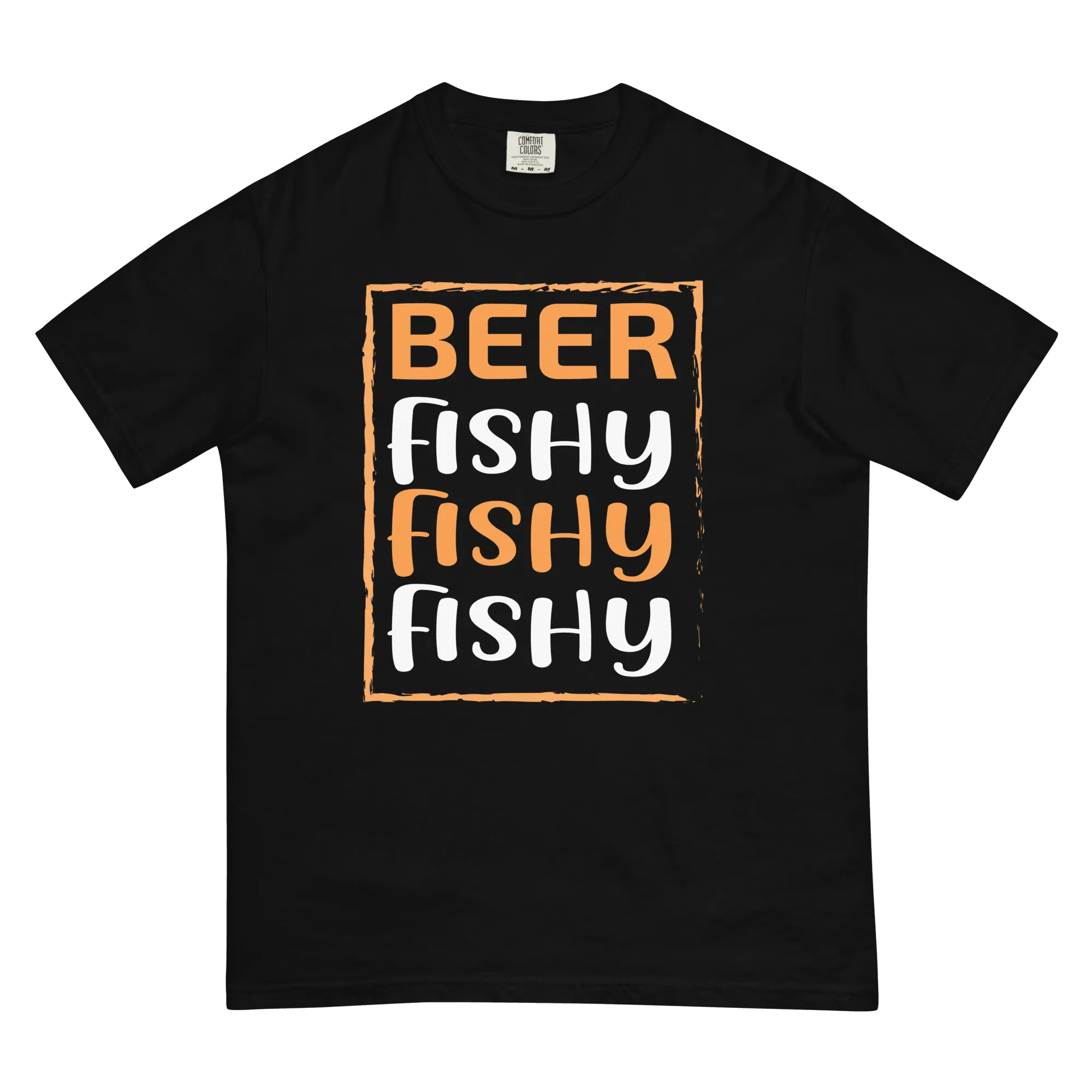 Beer Fishy Unisex  Heavyweight T-shirt