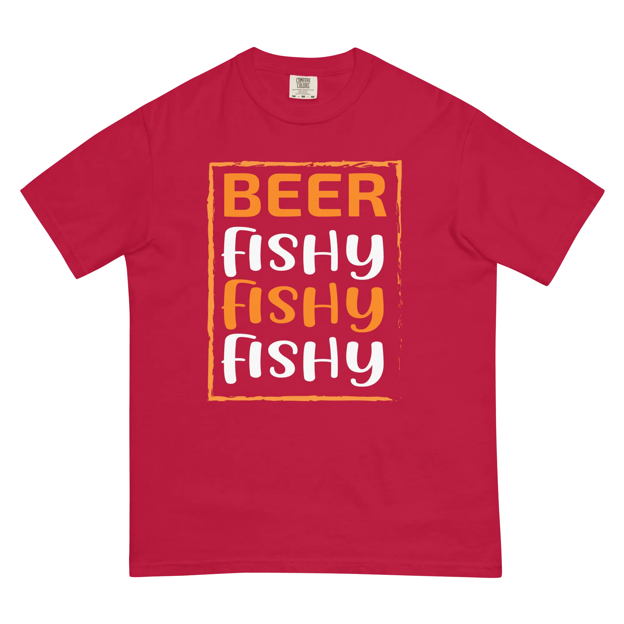 Beer Fishy Unisex  Heavyweight T-shirt