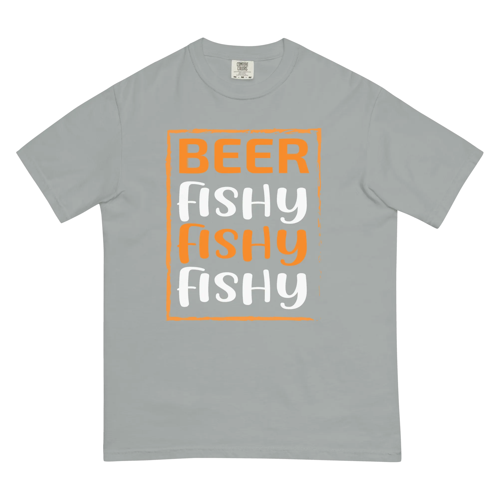 Beer Fishy Unisex  Heavyweight T-shirt