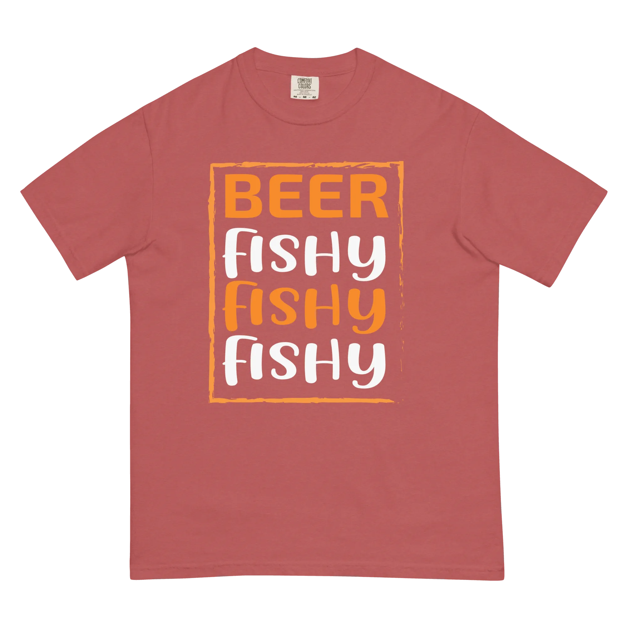 Beer Fishy Unisex  Heavyweight T-shirt