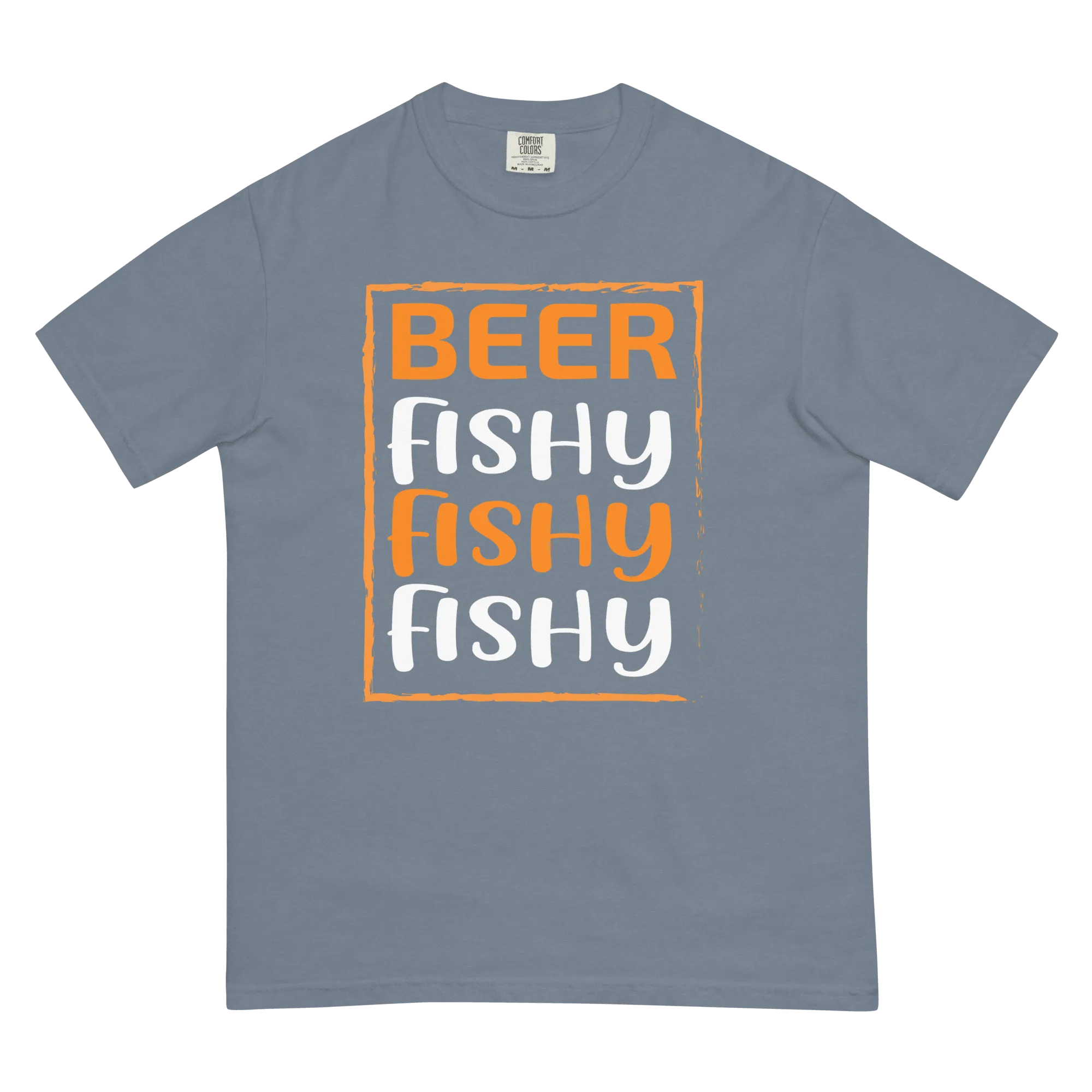 Beer Fishy Unisex  Heavyweight T-shirt