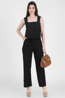 Black Bliss Linen Co-ord Set