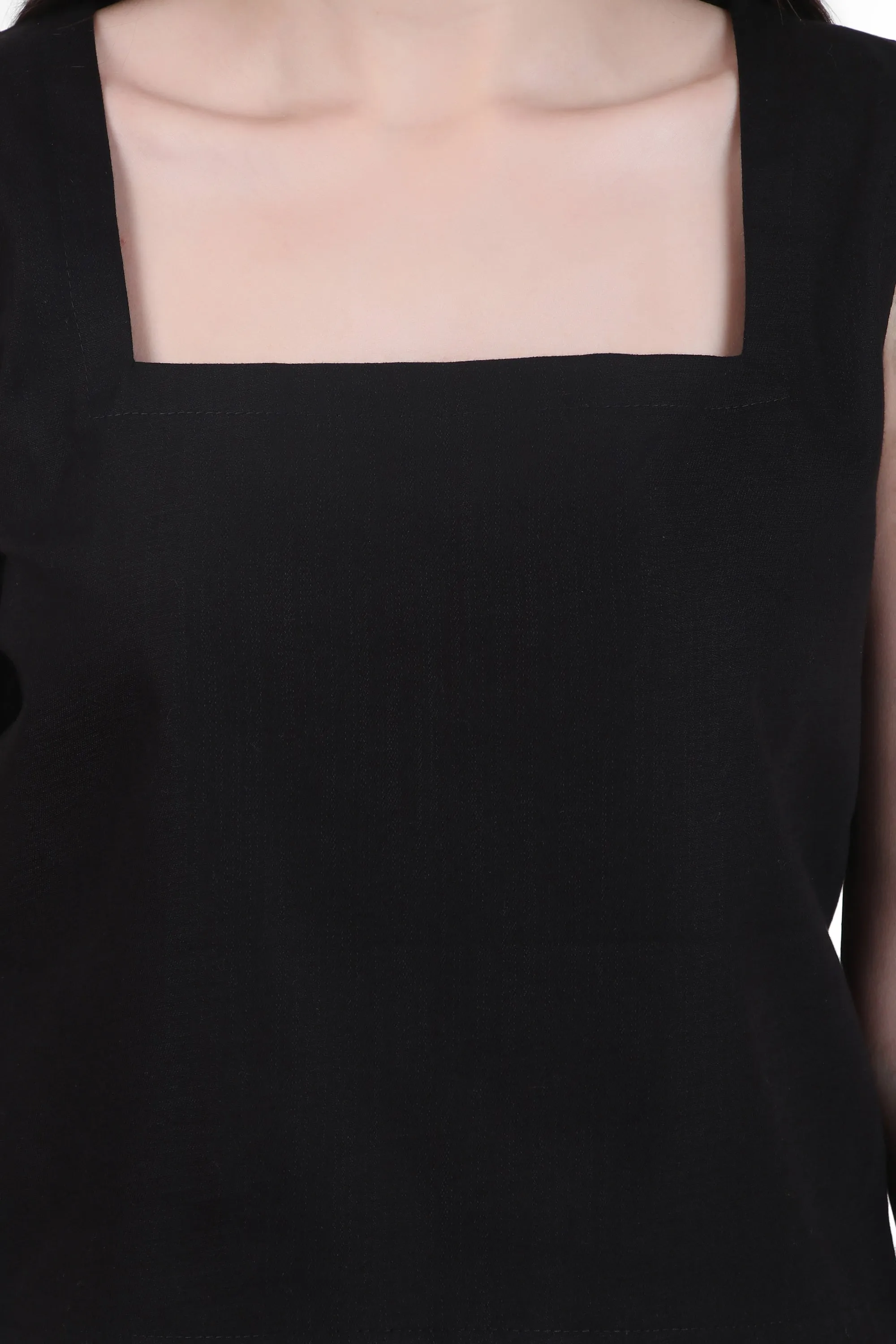 Black Bliss Linen Co-ord Set