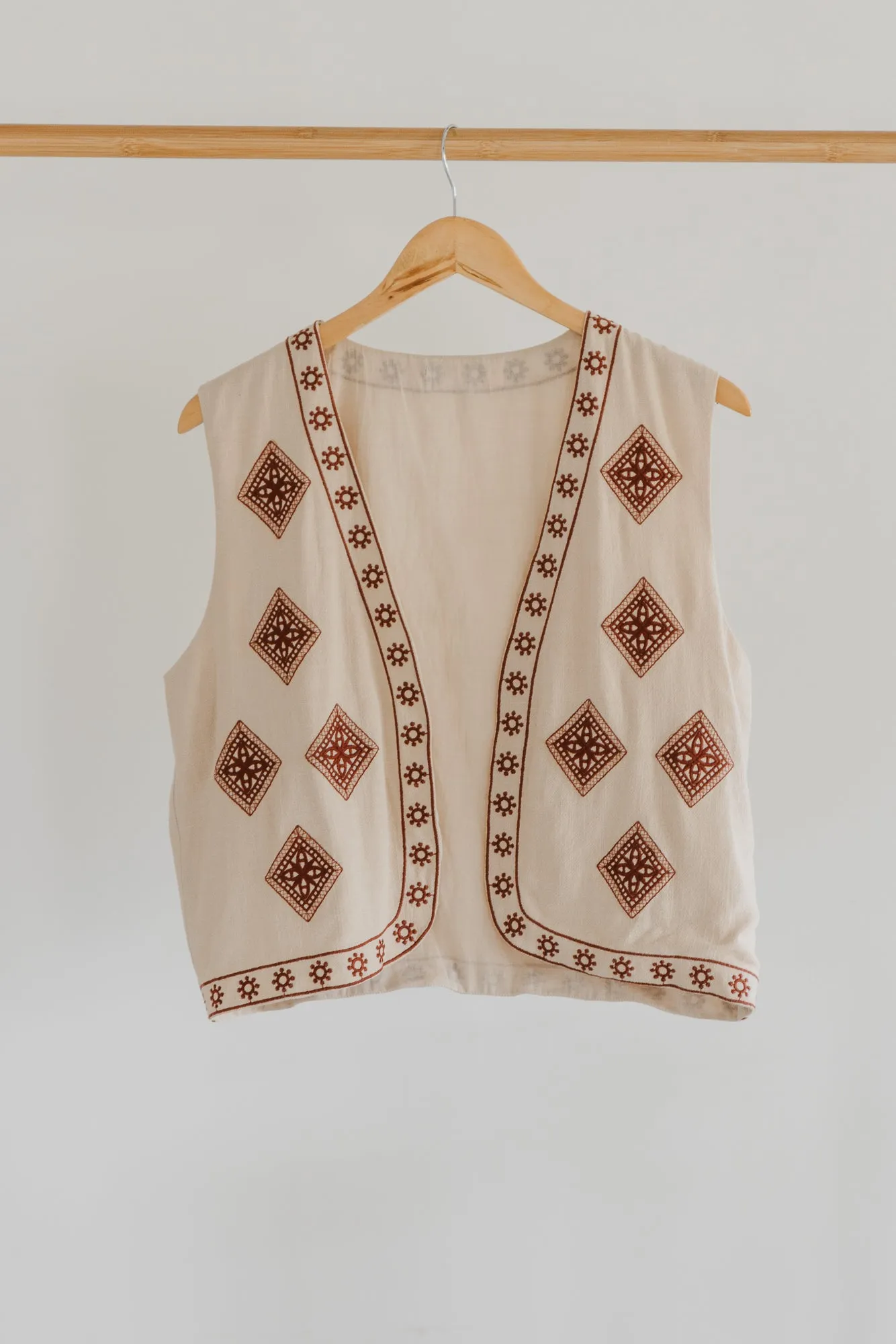 Boho Vest - Sage