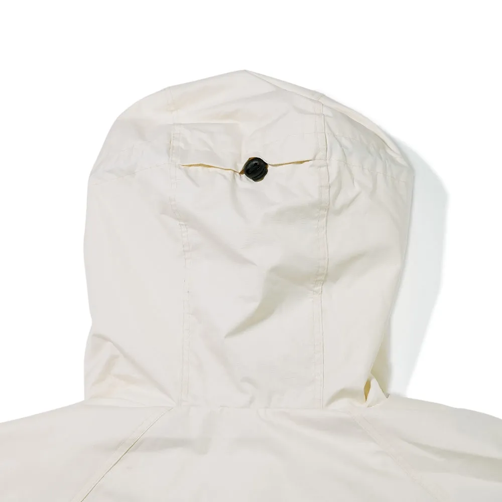 BOTH SIDES HOODED ANORAK JACKET CREAM