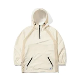 BOTH SIDES HOODED ANORAK JACKET CREAM
