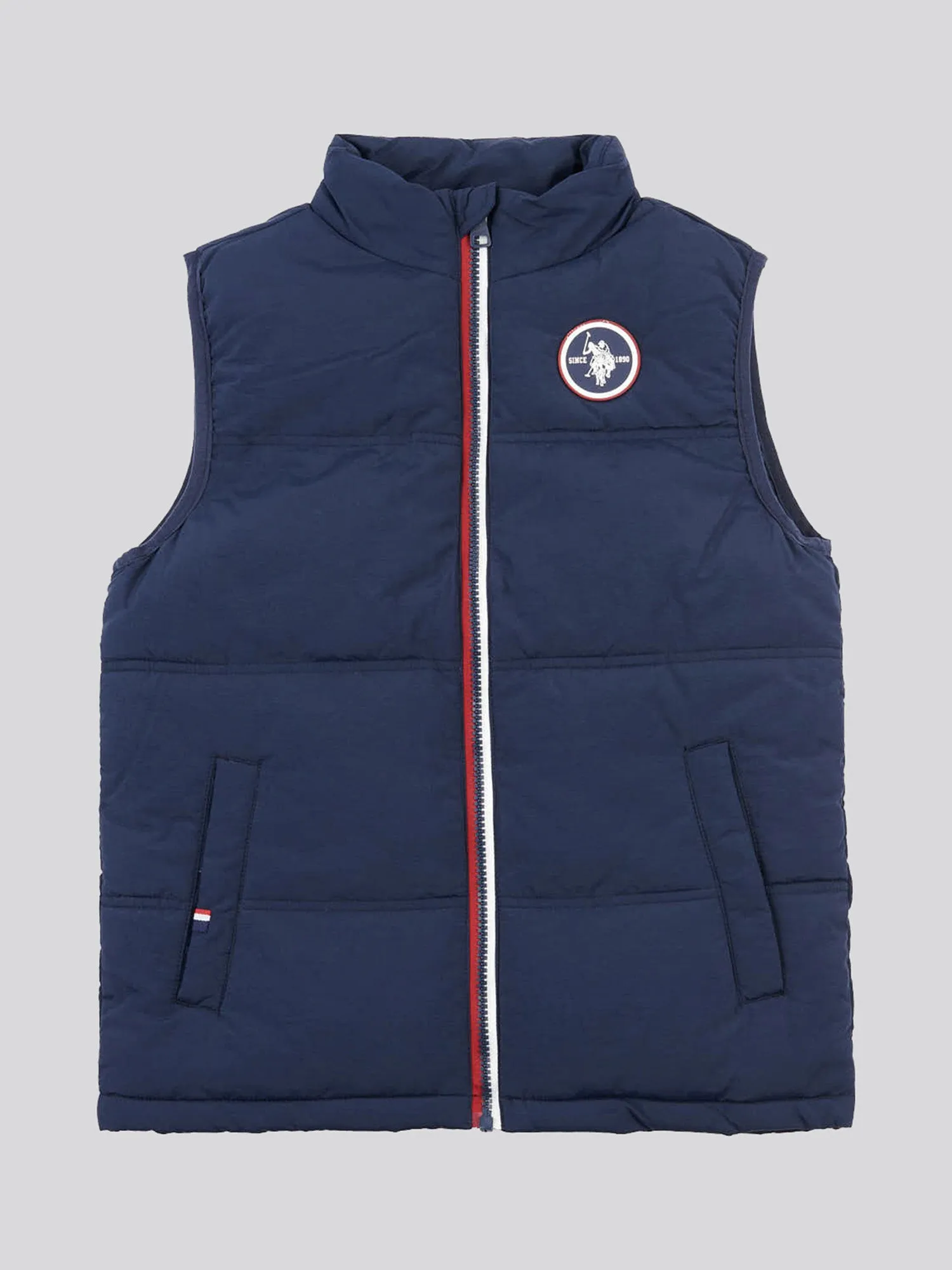 Boys Bellow Gilet in Navy Blue