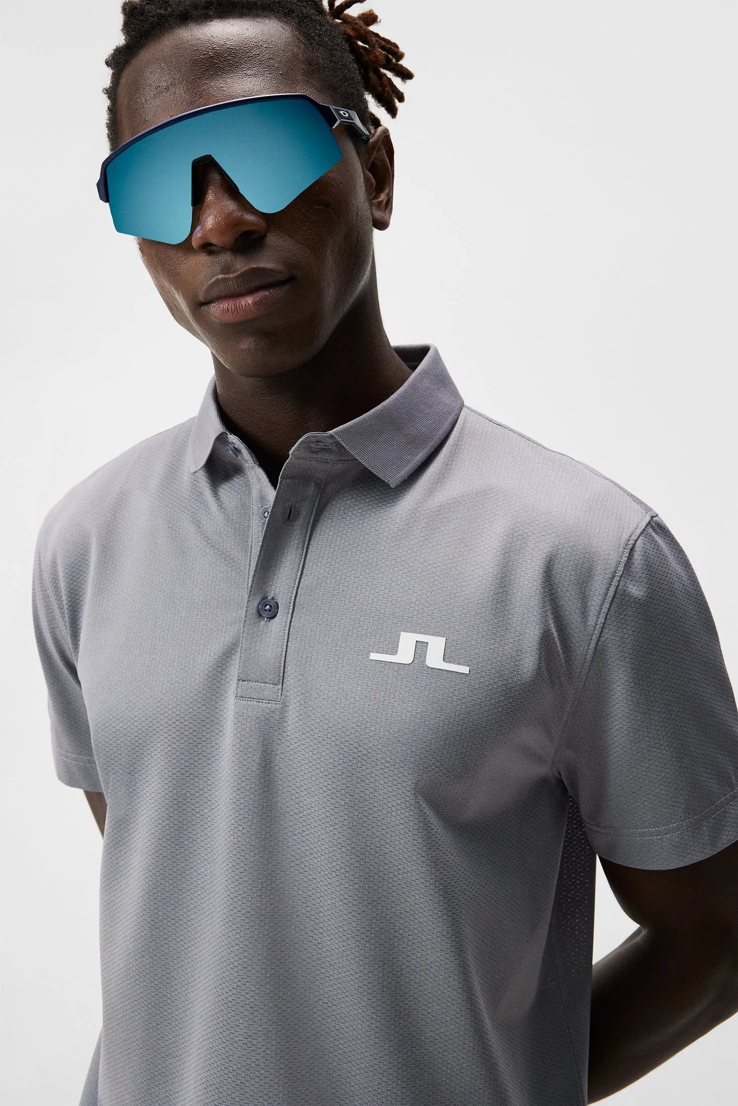 Bridge Regular Fit Polo / Grey Melange