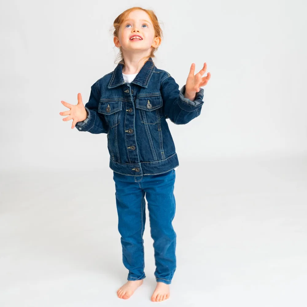Bronze Wings Denim Jacket