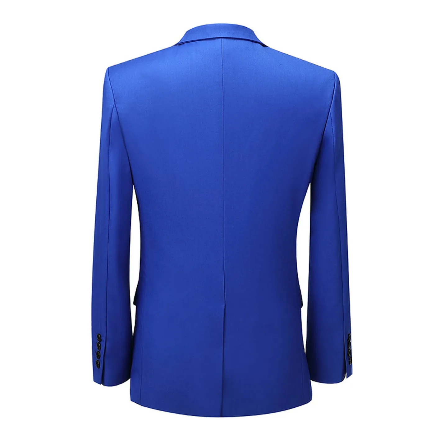 Business 3 Piece Men's Suit Flat Notch Lapel Wedding Tuxedos (Blazer   Vest   Pants)