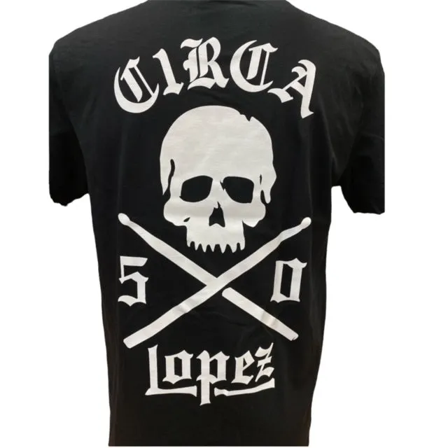 C1RCA T-shirt Lopez da uomo manica corta LTS003 black