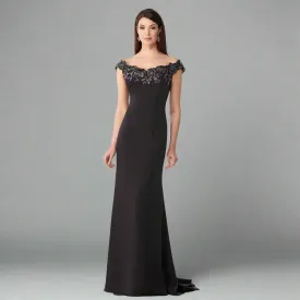 Cameron Blake black dress, size 8, NEW WITH TAGS!