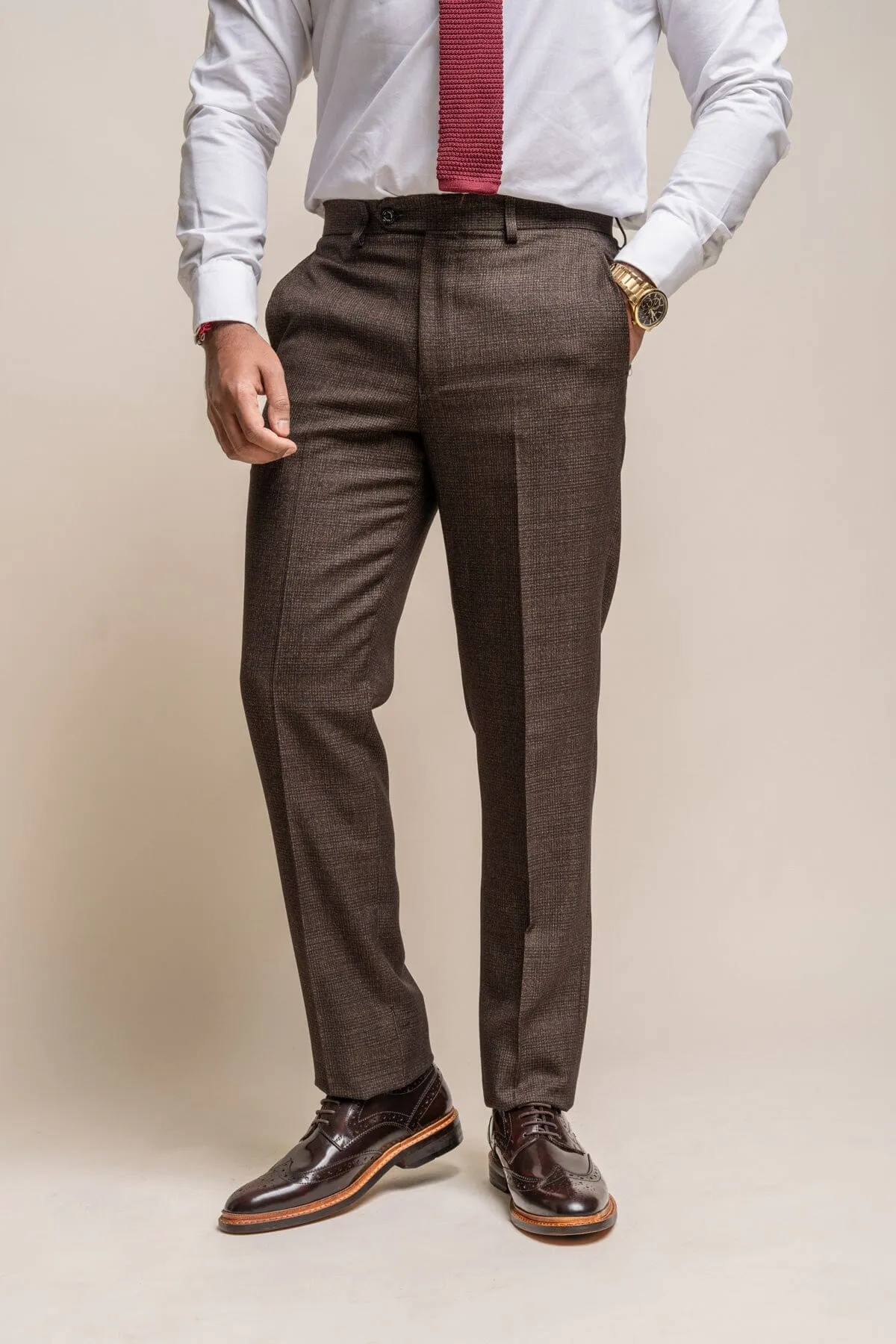 Caridi Brown 2 Piece Suit