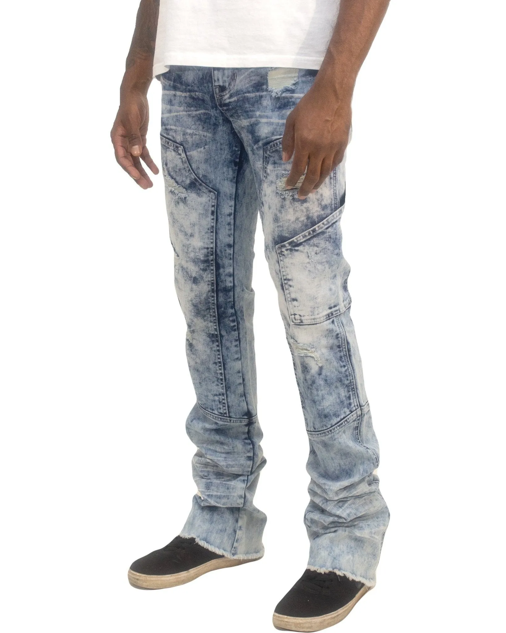 Carpenter Stacked Jeans – Heavy-Duty Denim with a Workwear-Inspired Fit