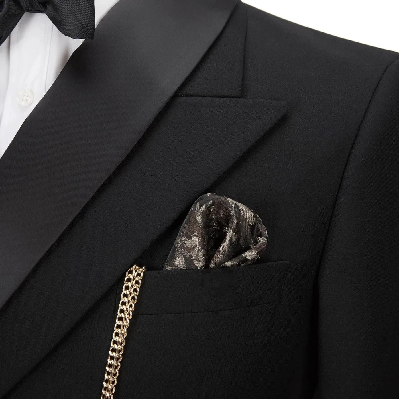 Casual Mens Suit 2 Pieces Peak Lapel Blazer For Wedding (Blazer Pants)