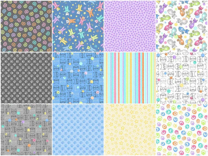 Cat's Pajamas Favorites 10" Tiles