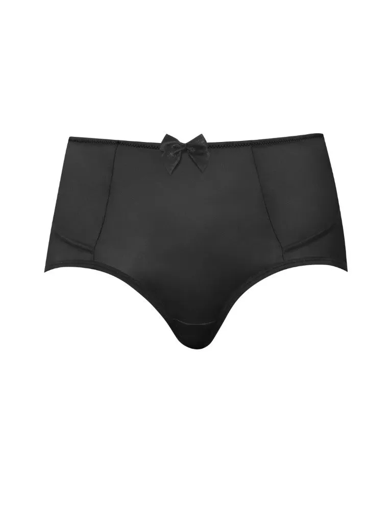 Charlotte Highwaist Brief - Black - 6917