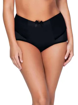 Charlotte Highwaist Brief - Black - 6917