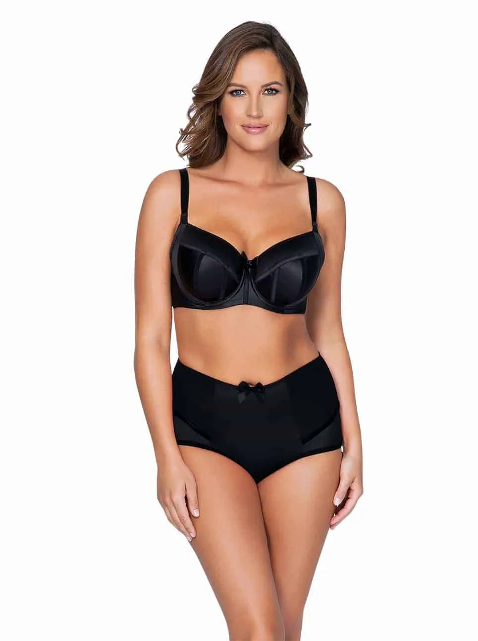 Charlotte Highwaist Brief - Black - 6917