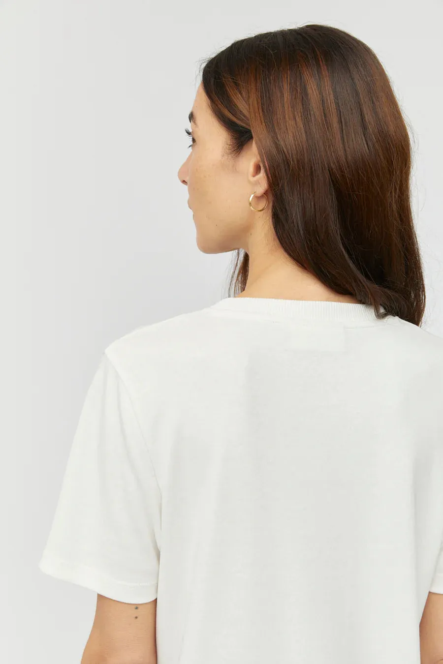 classic t-shirt - ecru
