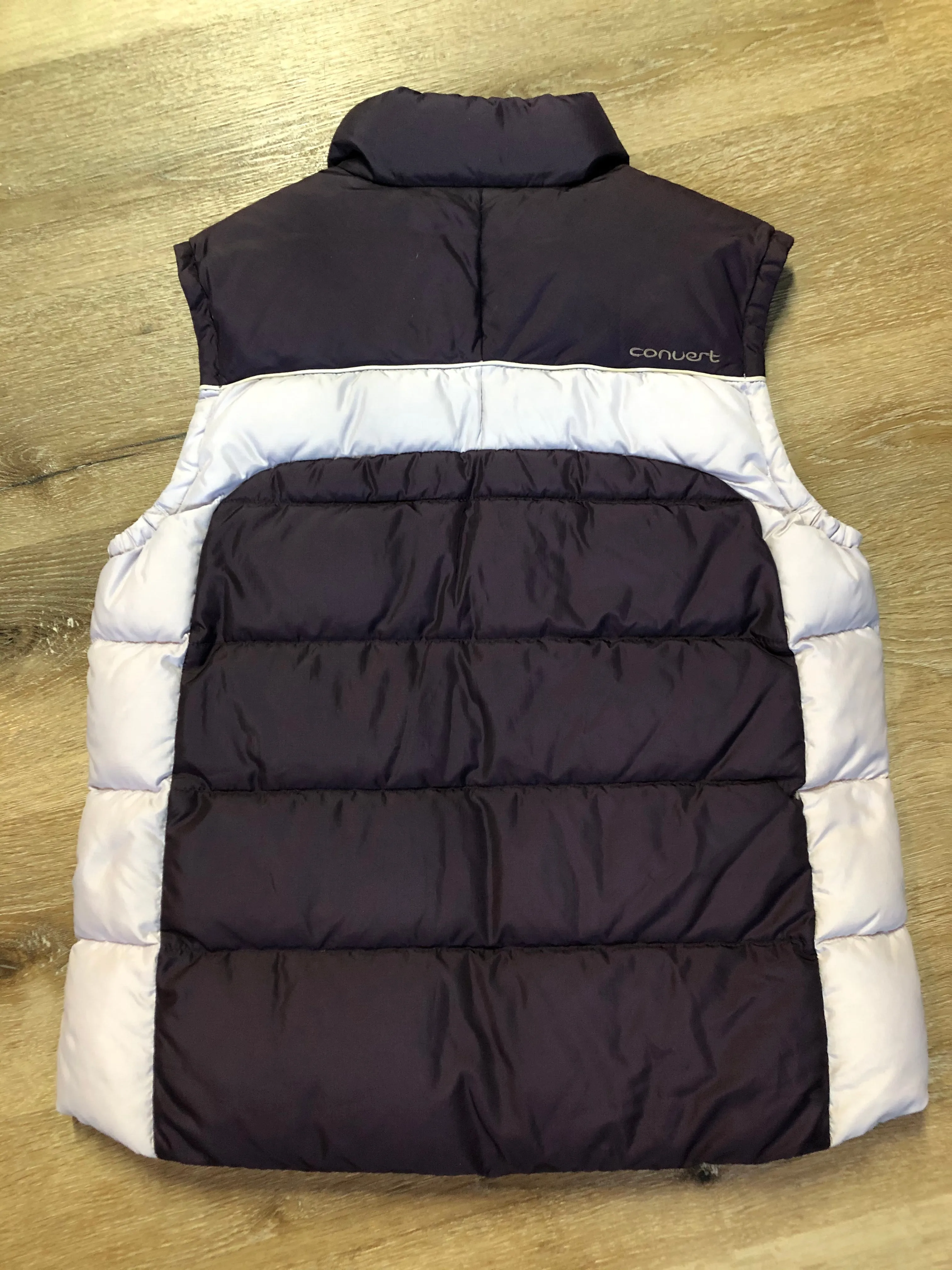 Columbia Purple Down Filled Puffer Vest