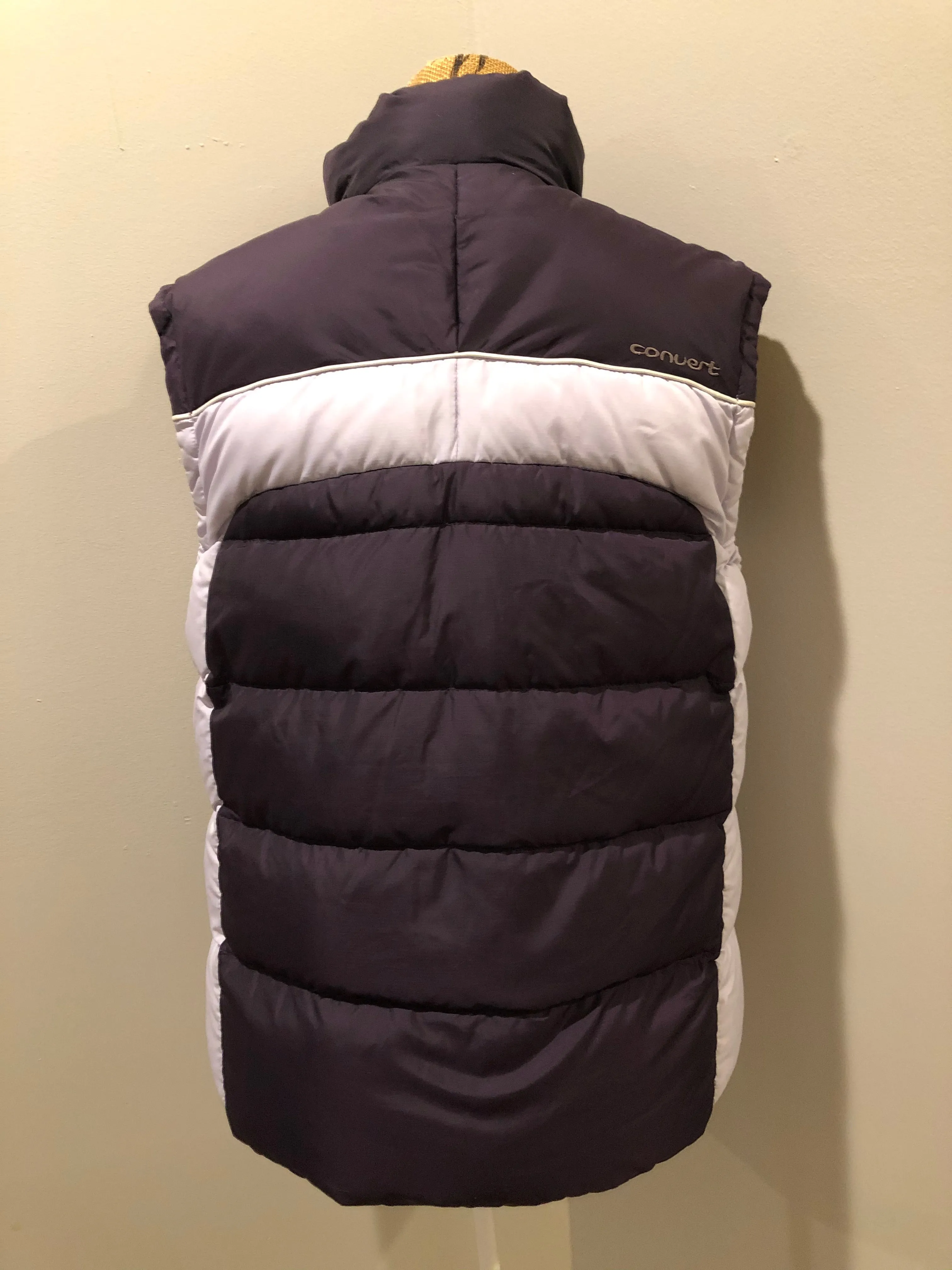 Columbia Purple Down Filled Puffer Vest