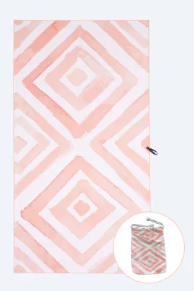 Coral Reef Large Beach Towel & Pouch