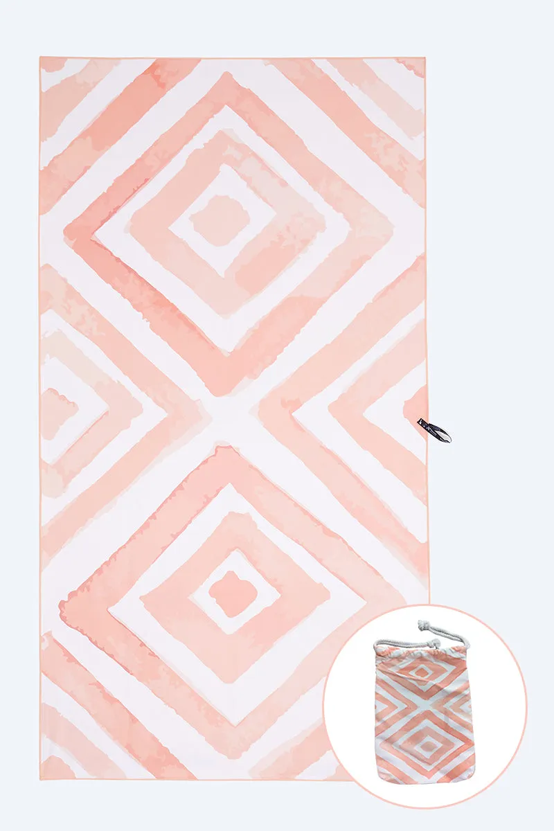 Coral Reef Large Beach Towel & Pouch