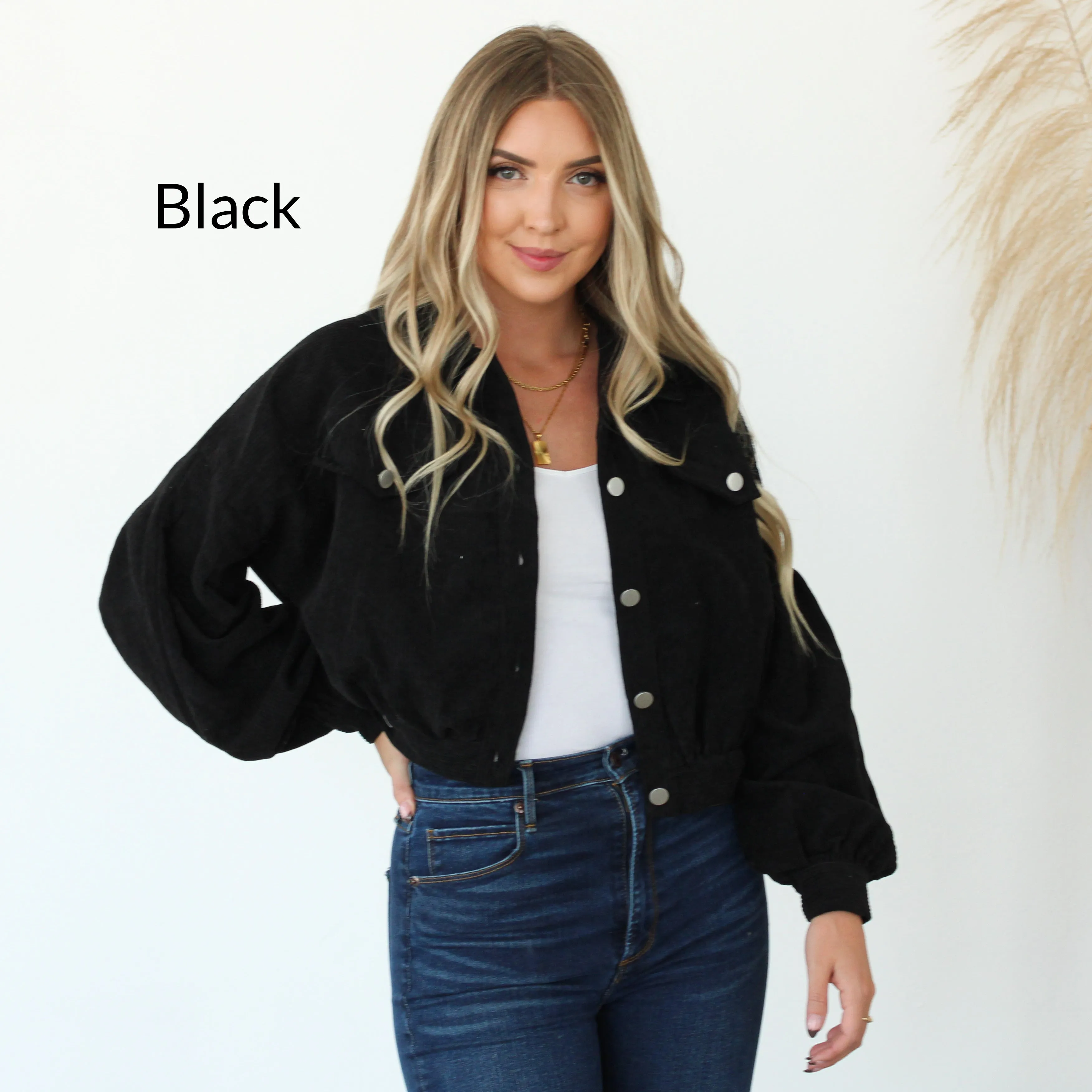 Corduroy Fall Jacket