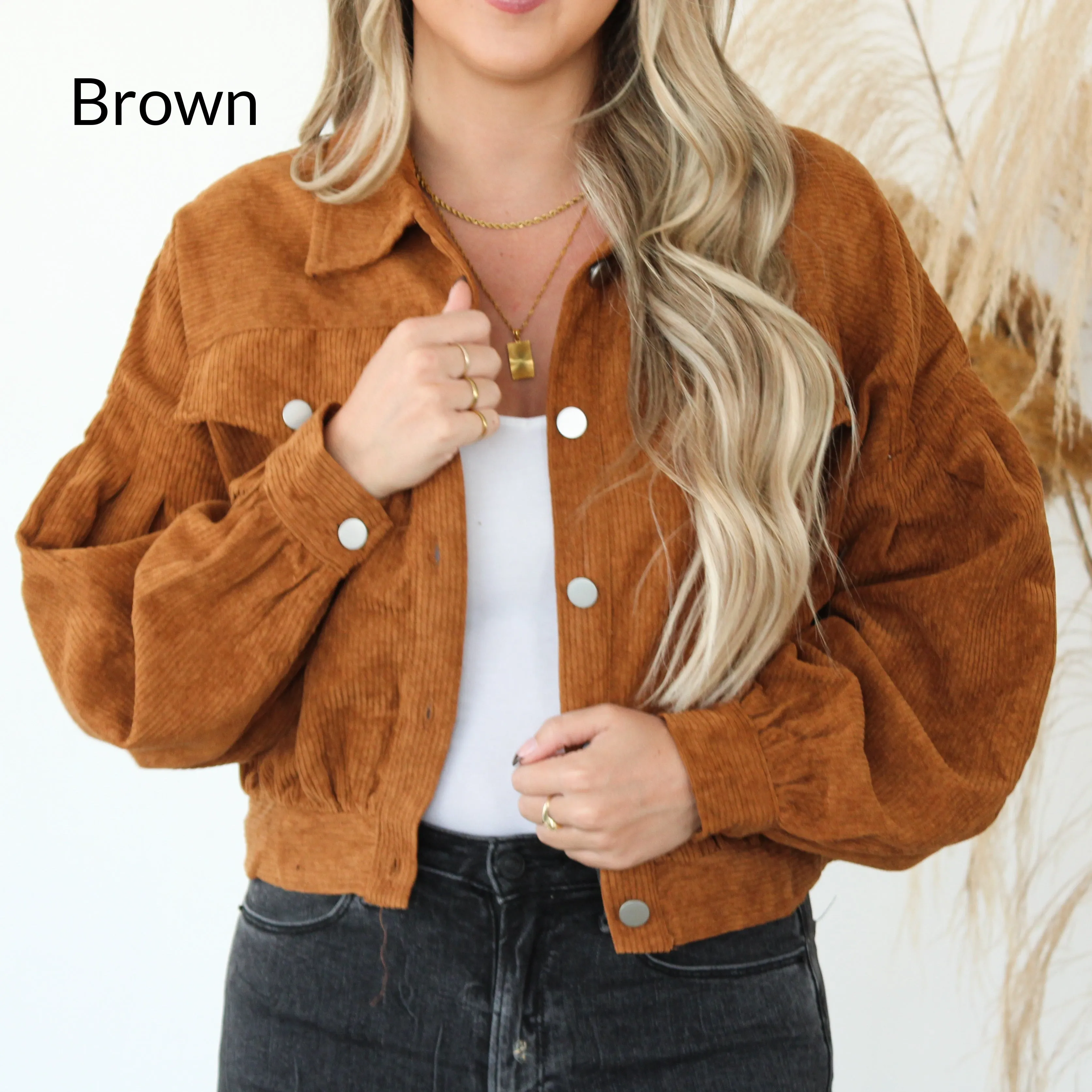 Corduroy Fall Jacket