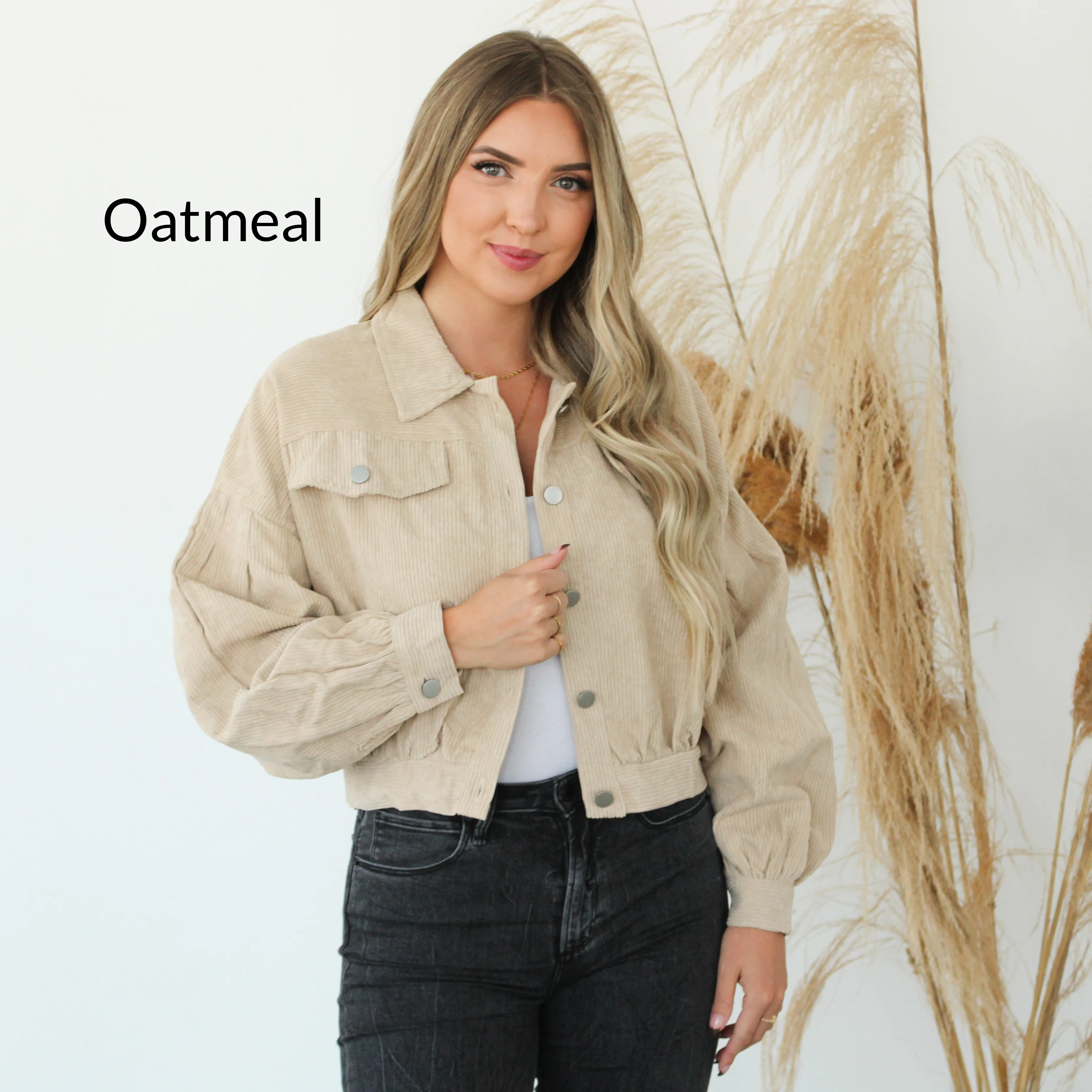 Corduroy Fall Jacket