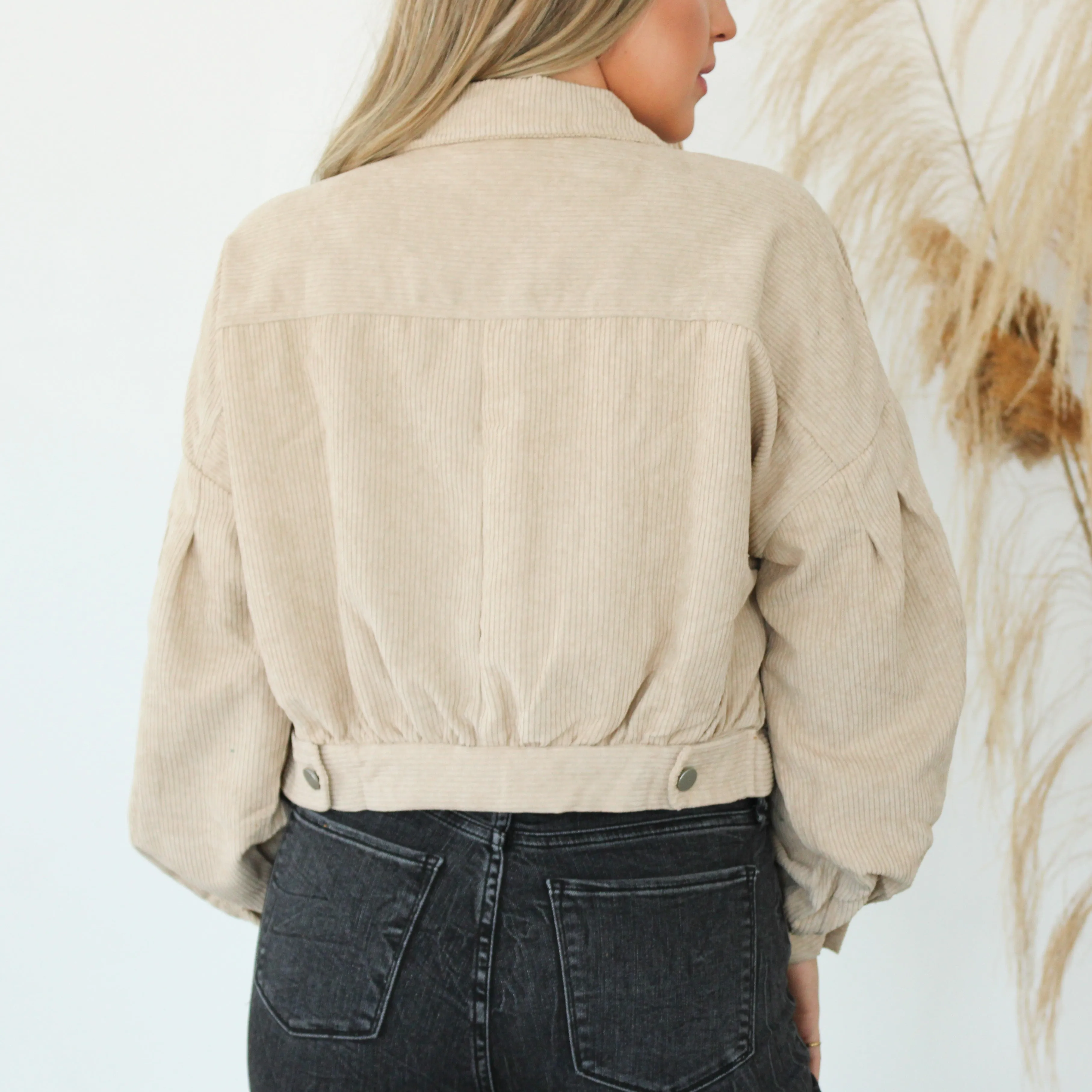 Corduroy Fall Jacket