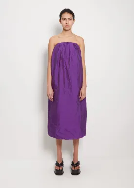 Decollete Dress — Purple