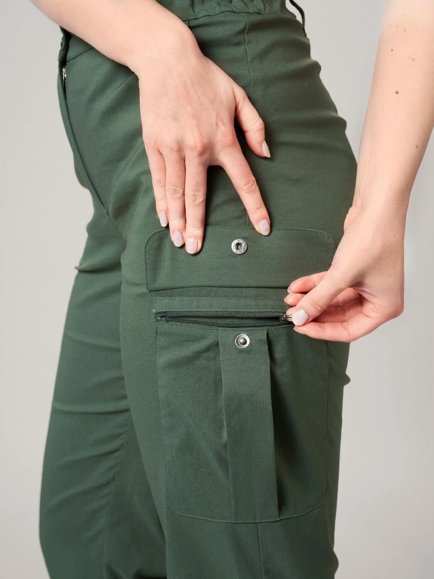 Elsa Cargo Pants Green