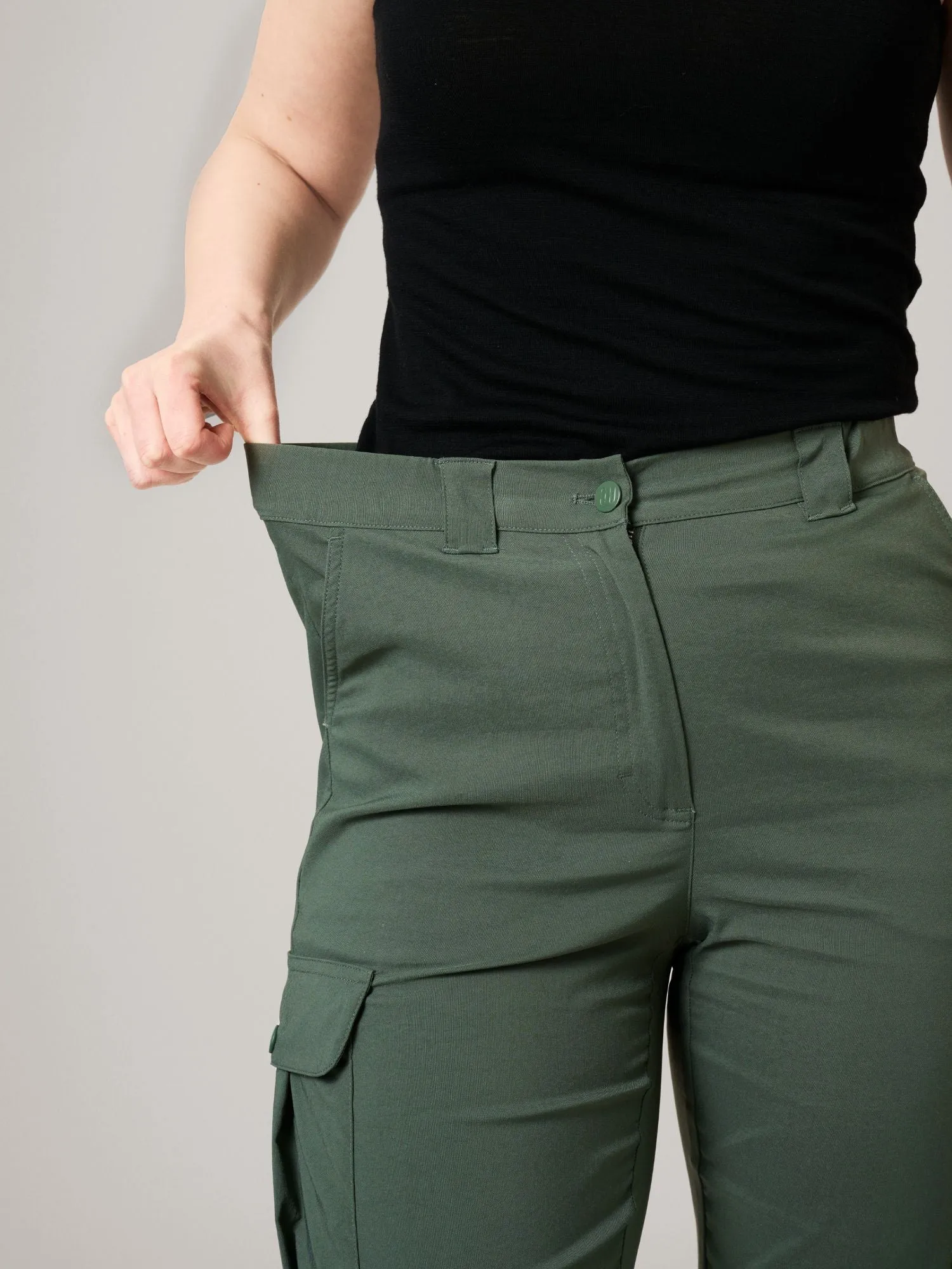 Elsa Cargo Pants Green